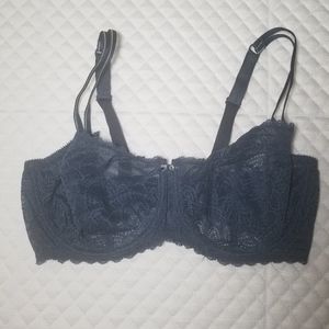 PLUS SIZE Navy Lace Bra